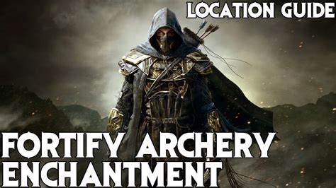 Fortify archery enchantment  It can be put on head and hand gear, as well as amulets and rings